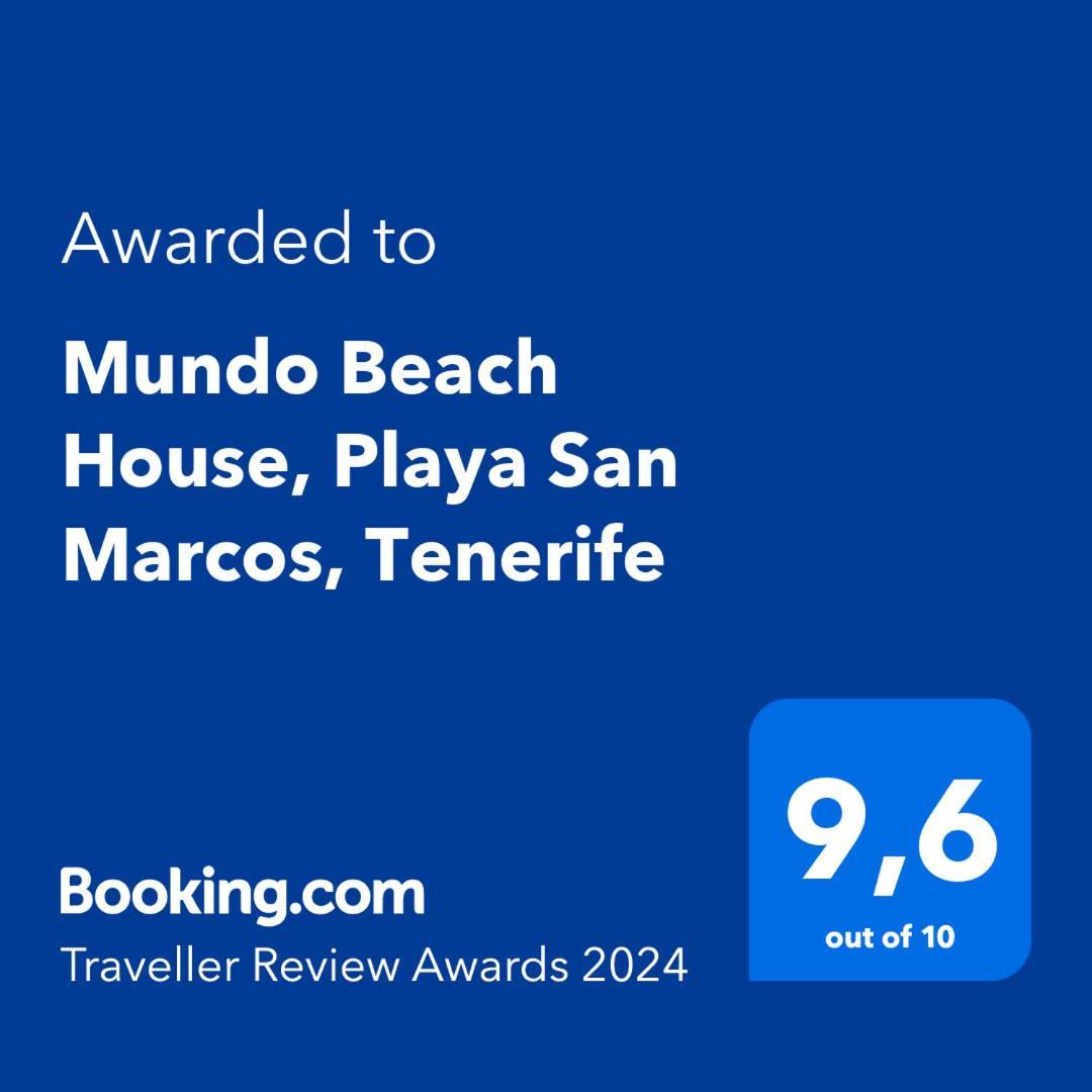 Mundo Beach House, Playa San Marcos, Tenerife Icod De Los Vinos Esterno foto